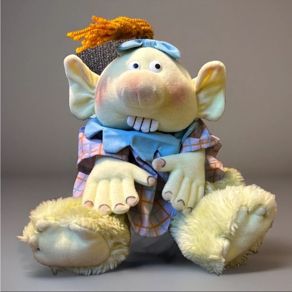 Vintage Maggie’s Monster Plush Tomie de Paola 11” Ogre  Stuffed Animal 1987 - Picture 5 of 9